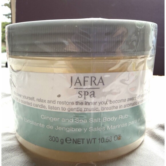Jafra Other - Jafra Spa Ginger And Sea Salt Body Rub 10.58 oz. New SEALED